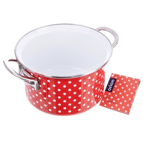 Garnek emaliowany indukcja na indukcję gaz TECKA 18 cm 2L ORION 113357