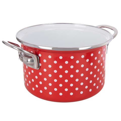 Garnek emaliowany indukcja na indukcję gaz TECKA 18 cm 2L ORION 113357