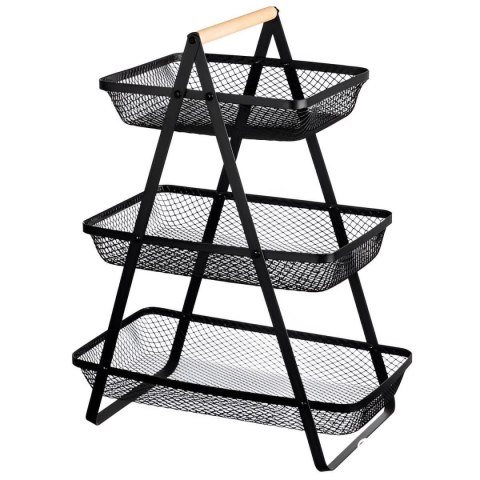 KOSZYK PIĘTROWY NA OWOCE 3 POZIOMOWY PATERA BRUNBESTE BB-3434