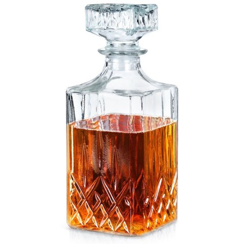 Karafka do whisky nalewki na alkohol napoje szklana 900ml VILDE 139609