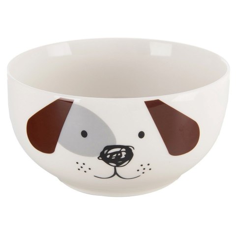 Kubek z miseczką do zupy dla dziecka dzieci porcelanowy pies 2 ele. ORION 129645