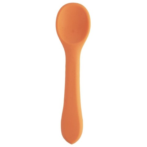 ŁYŻECZKA DZIECIĘCA SILIKONOWA DLA DZIECI DZIECKA 14CM POMARAŃCZOWA ORION 154207