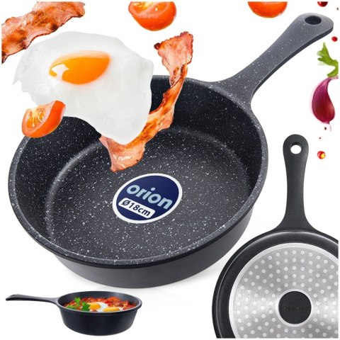 Patelnia granitowa nieprzywierająca indukcja NON-STICK GRANDE 18 cm 1L ORION 113221