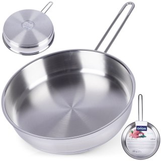Patelnia stalowa ze stali nierdzewnej indukcja ANETT 26 cm ORION 112961