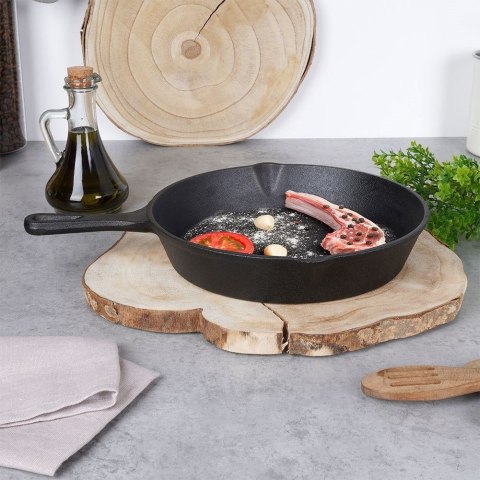 Patelnia żeliwna indukcja ciężka LITINA 25 cm ORION 112975
