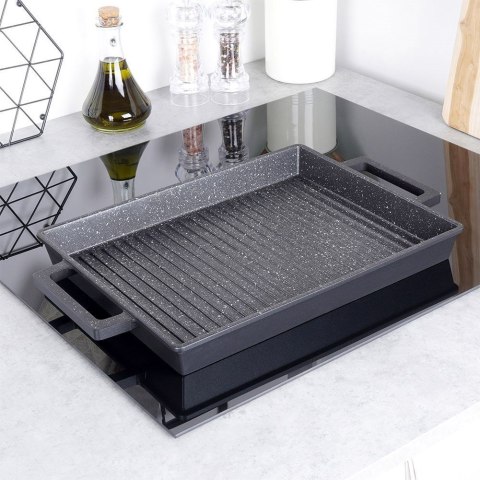 Płyta do grillowania smażenia granitowa GRANDE 43x26cm ORION 111168