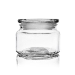 Pojemnik kuchenny na żywność jedzenie szklany 380 ml ORION 126490