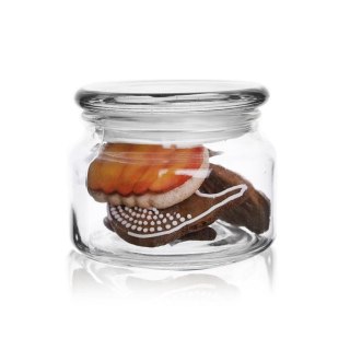 Pojemnik kuchenny na żywność jedzenie szklany 380 ml ORION 126490