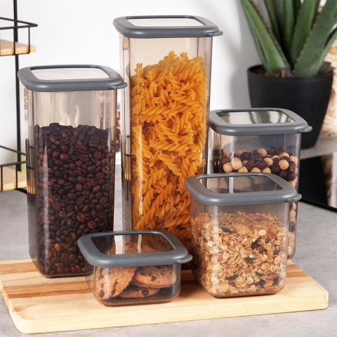 Pojemnik na produkty sypkie suche płatki śniadaniowe z pokrywką 2L EXCELLENT HOUSEWARE 229176