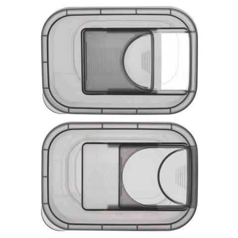 Pojemnik na produkty sypkie suche z dozownikiem GREY 1.3L ORION 127185