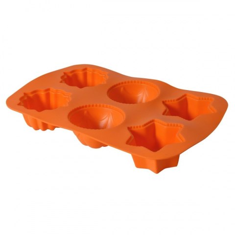 SILIKONOWA FORMA DO MUFFINEK x6 TS-387