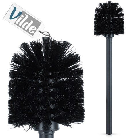 Szczotka do mycia WC toalety ubikacji czarna zapasowa 35cm VILDE 568010