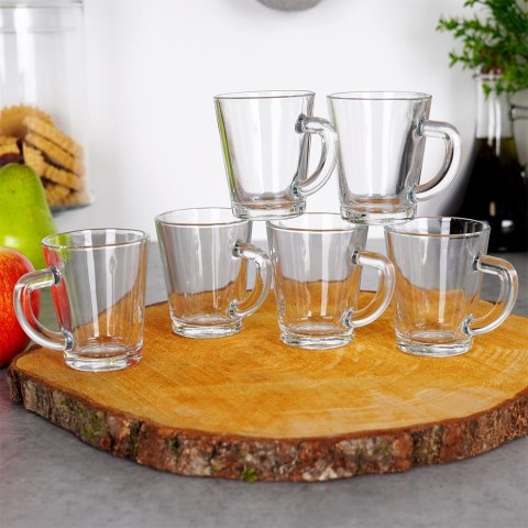 Szklanki do kawy espresso małe mini 70ml 6 sztuk zestaw szklanek EXCELLENT HOUSEWARE 139423