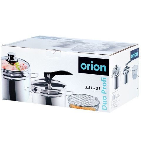 Szybkowar garnek ciśnieniowy na gaz zestaw szybkowarów 3.5 + 5L PROFI ORION 113044