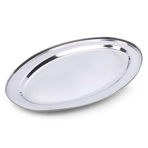 Taca do serwowania metalowa owalna 34x21.5cm EXCELLENT HOUSEWARE 139388