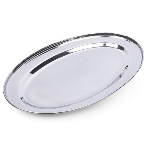 Taca do serwowania metalowa owalna 39x26cm EXCELLENT HOUSEWARE 139387