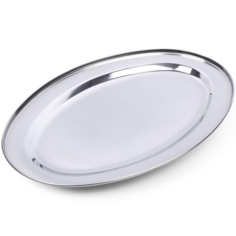 Taca do serwowania metalowa owalna 44x29cm EXCELLENT HOUSEWARE 139386