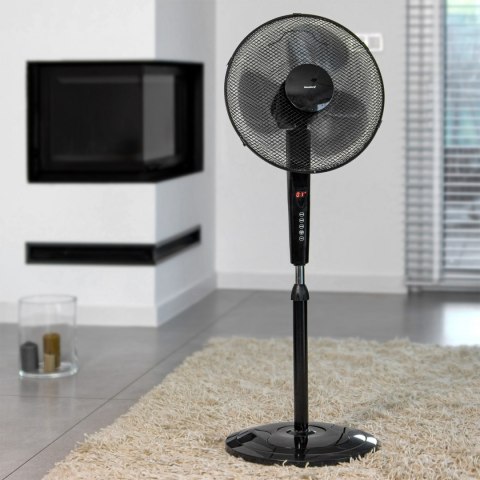 WENTYLATOR PODŁOGOWY Z PILOTEM I TIMEREM 40cm 50W KLAUSBERG KB-7476