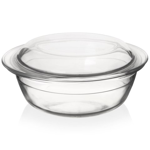 Naczynie żaroodporne z pokrywką szklane do zapiekania 27x23x11.5cm 2.2L ORION 127033