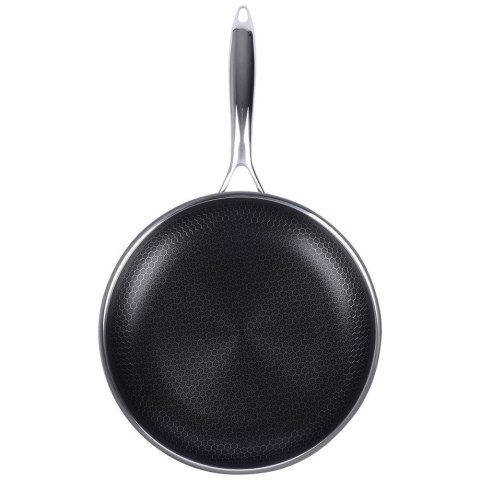 Patelnia stalowa ze stali nierdzewnej NON-STICK indukcja COOKCELL 28 cm ORION 112982