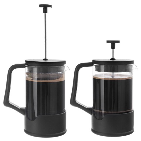 Zaparzacz szklany do herbaty kawy FRENCH PRESS tłokowy BLACK 650 ml ORION 156027