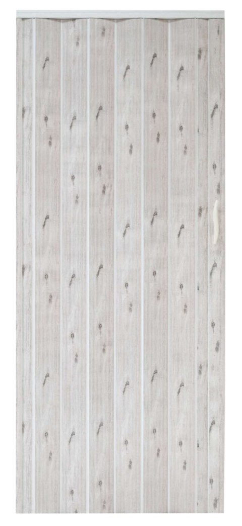 Drzwi harmonijkowe 005S DĄB ALASKA MAT - 80 cm