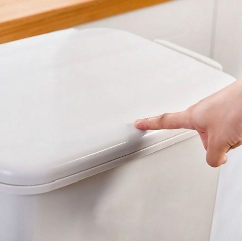 Kosz pojemnik odpady do segregacji 42L biały Nardan