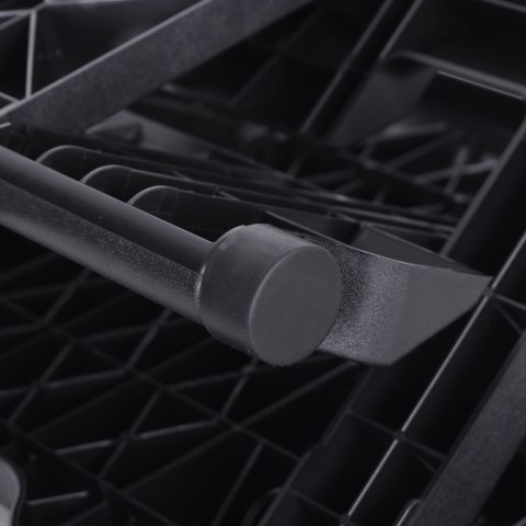 Podnóżek biurowy regulowany czarny EDUARDO