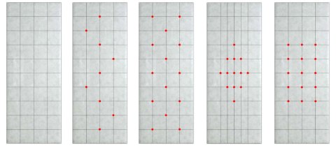 Tapicerka drzwiowa Guziki 21 Szary 95 cm