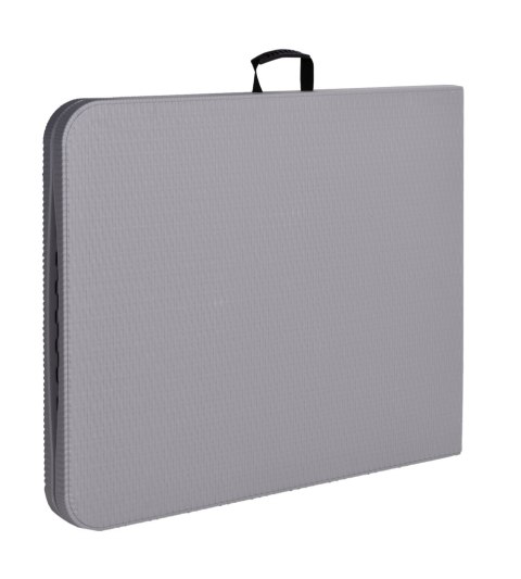 Zestaw cateringowy bankietowy Rattan stół 2 ławy szary