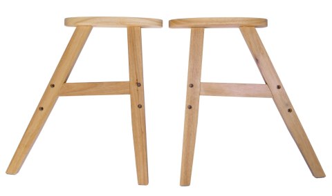 Nogi do fotela drewniane komplet stelaż podstawa