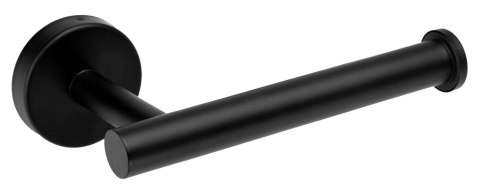 Uchwyt na papier toaletowy czarny Vost