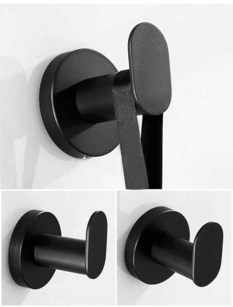 Wieszak loft Mokos czarny